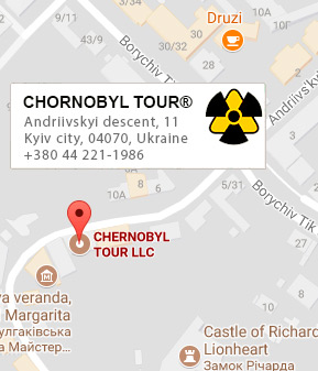 Address of the CHORNOBYL TOUR®